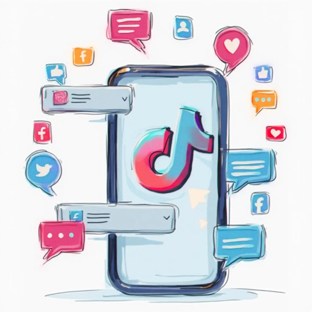 Interakce na TikTok